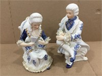 2 Vintage Martha Washington Lady & Man