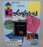 Colorforms Basic Fun NEW Keychains Playset 381-0