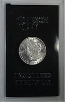1884-CC GSA MORGAN DOLLAR, CH BU ORIG BOX