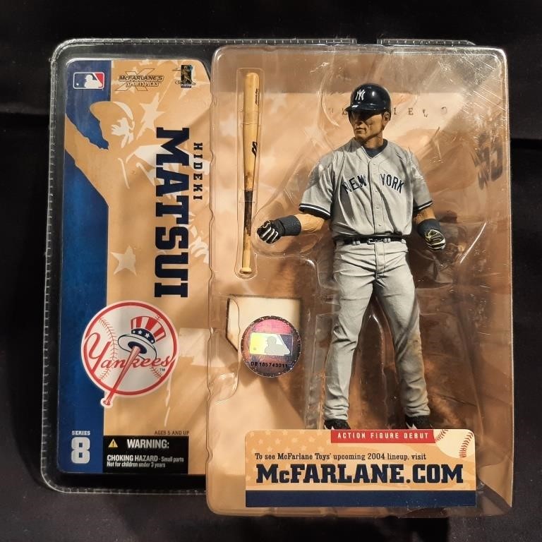 Hideki Matsui Yankees Action Figure