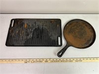 Cast Iron Griddle & Griddle Pan