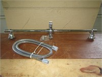 Shower Bar For Flexible Shower Hose & Shower Hoses