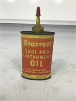 Starrett Oil Tin