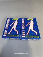 Two 1991 Rookies Score Baseball Cards