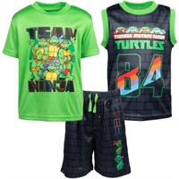 4T  Sz 4T Teenage Mutant Ninja Turtles Boys 3-Piec