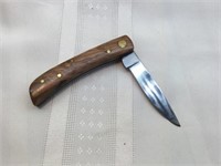 Wood Grain Pocket Knife