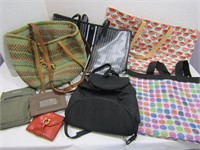 Tote Bag Lot with Baggallini Small Shoulder Bag,