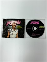 Autograph COA Pink CD