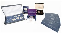 Coin 6 Silver Dollars, Commemoratives & More