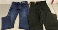 2 Wrangler Men’s Pants Size 34x36