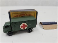 50's Matchbox Series Ford Svc. Ambulence No 63 NOS