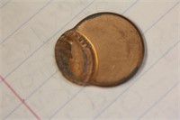 Off Center Error Lincoln Cent