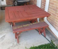 Picnic Table & Benches