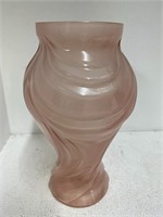 Teleflora 8 1/2” pink vase  k