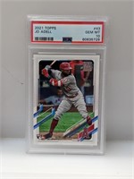 2021 Topps RC Rookie Jo Adell 43 PSA 10