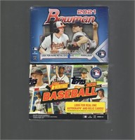 2021 Bowman Baseball Blaster Box & 2023 Topps