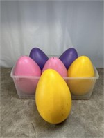 Weighted Plastic Easter Eggs