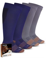 Doctor's Select Copper Plus Size Compression Socks