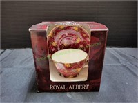 Royal Albert Bone China Ruby Love Cup/Saucer