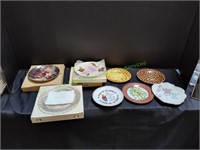 (9) Decorative Plates