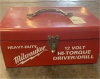 Milwaukee Metal Box with Contents