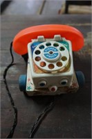 Vintage Fisher Price Rolling Phone