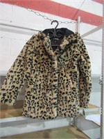 NEW Kids Faux Fur Jacket "George" Size 10-12