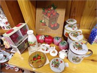 STRAWBERRY CANDLES & OTHER STARWBERRY DÉCOR