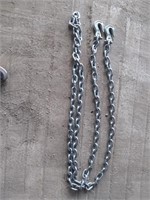 New chain with hooks 13' x3/8