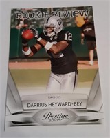 Darrius Heyward-Bey 2010 Rookie Review Card #17