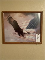 2 Eagle framed prints