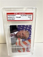 United Stares of America playing card Donald Trump