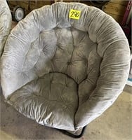 urban lounge oversized saucer chair