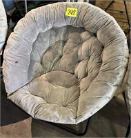 urban lounge oversized saucer chair preowned