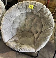 urban lounge oversized saucer chair
