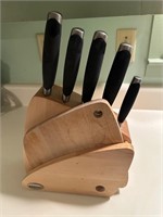 Anolon Knife Block & Cutting Board