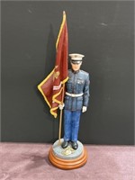 Marine colorguard Figurine American heroes