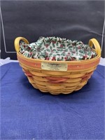 1999 Christmas longaberger baskets