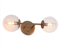 MELITE 2-LIGHT BATHROOM WALL LIGHTS***CONDITION