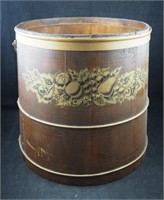 Vintage Pennsylvania Wood Dutch Churn Bucket