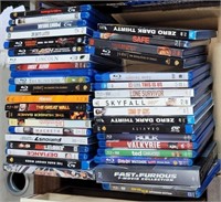 FLAT OF BLU-RAY MOVIES