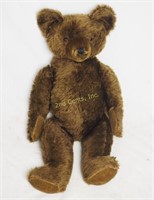 Vtg 33" Swivel Neck Jointed Teddy Bear