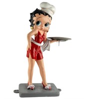 Retro Betty Boop Chef Statue - 3' Tall