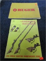 1970 AMERICAN RIFLEMAN & 2004 RUGER BROSHURE