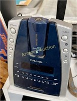 CRAIG PROJECTION DIGITAL ALARM CLOCK RADIO