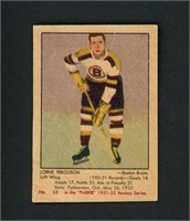 1951 PARKHURST HOCKEY #35 LORNE FERGUSON - BRUINS