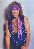 Autograph COA Bon Jovi Photo