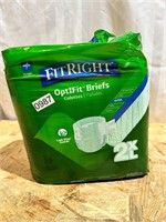 New Fitright OptIFit adult diapers 2XL