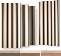 Wood Slat Panels  Natural Oak  47.2x23.6x0.87