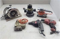 (6) Assorted Power Tools